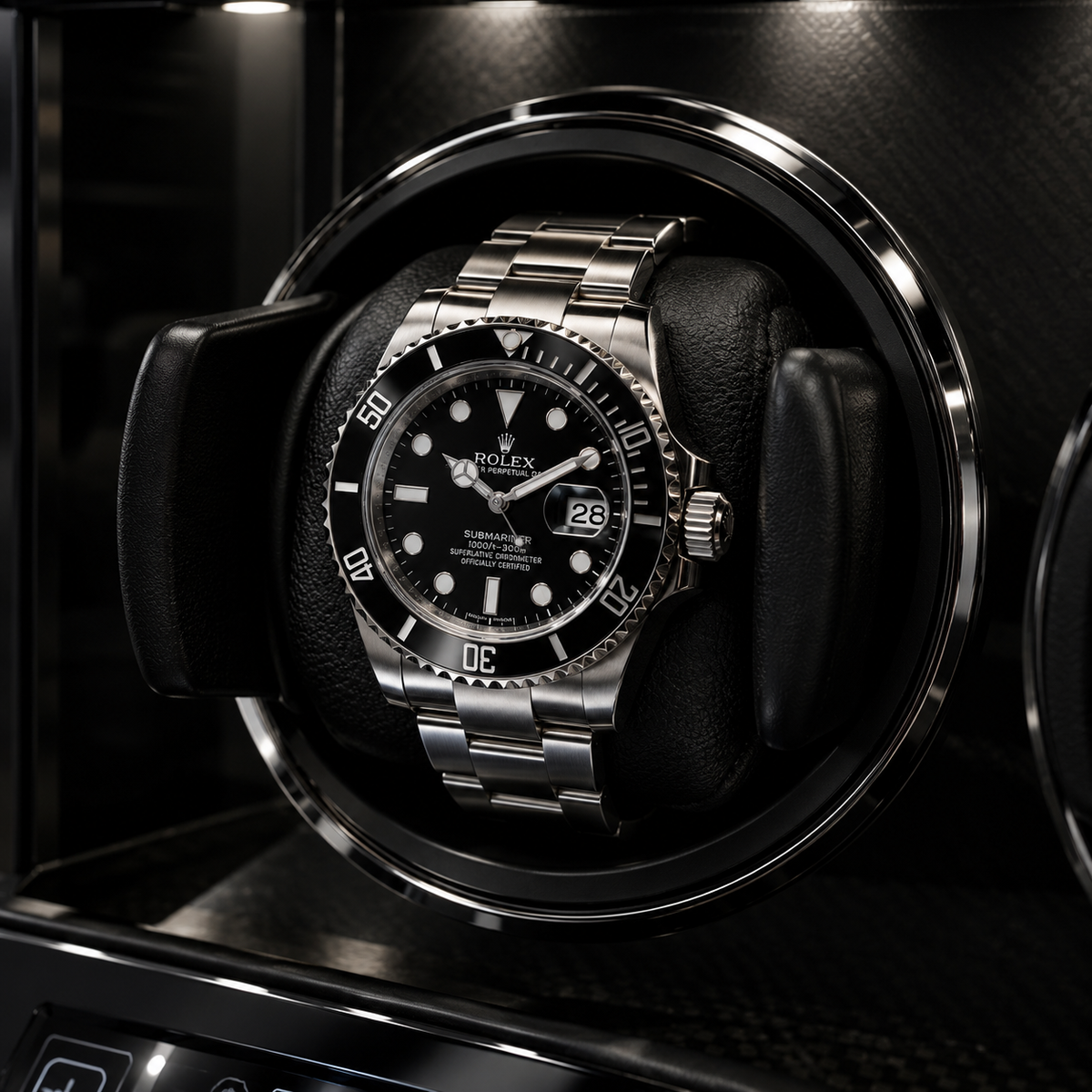 Phantom Black™ Triple Watch Winder